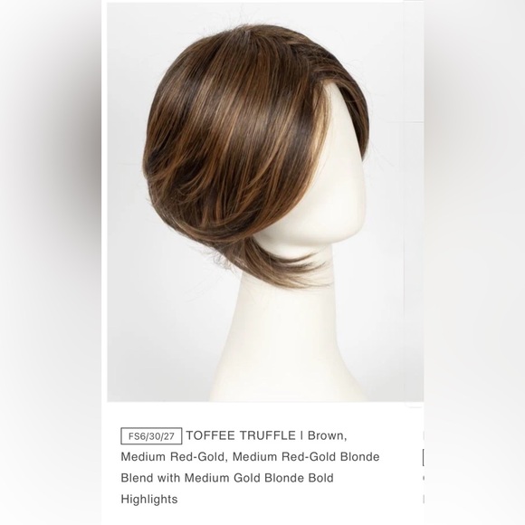 JON RENAU, IGNITE~Petite HD,Synthetic Lace Front, GORGEOUS Color:Toffee Truffle - Picture 3 of 11